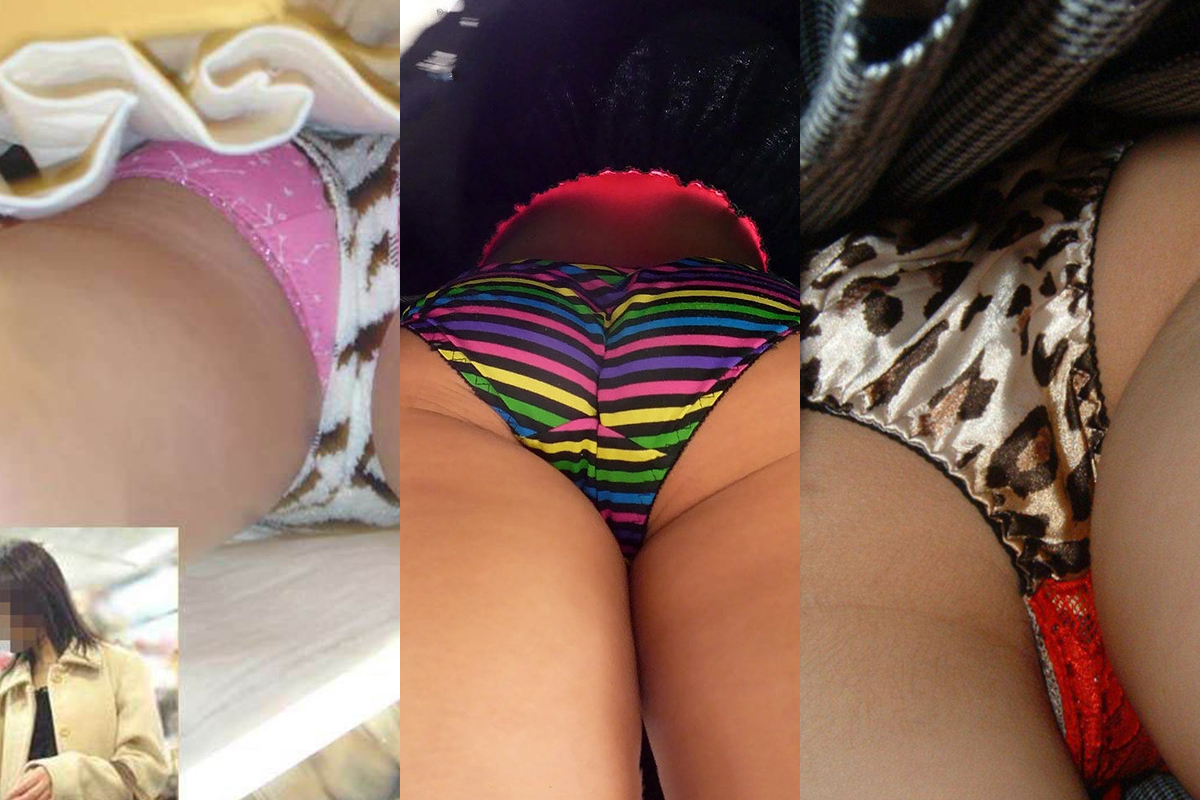 パンチラが抜ける逆さ撮り盗撮エロ動画像Vol.67_021枚目