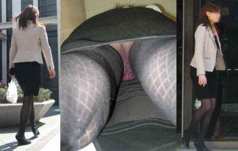 パンチラが抜ける逆さ撮り盗撮エロ動画像Vol.46_019枚目