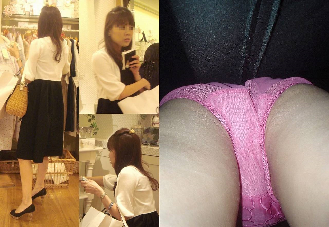 パンチラが抜ける逆さ撮り盗撮エロ動画像Vol.56_015枚目