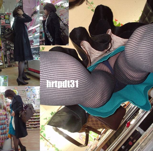 パンチラが抜ける逆さ撮り盗撮エロ動画像Vol.43_008枚目