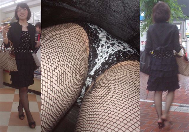 パンチラが抜ける逆さ撮り盗撮エロ動画像Vol.43_020枚目