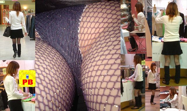 パンチラが抜ける逆さ撮り盗撮エロ動画像Vol.43_025枚目