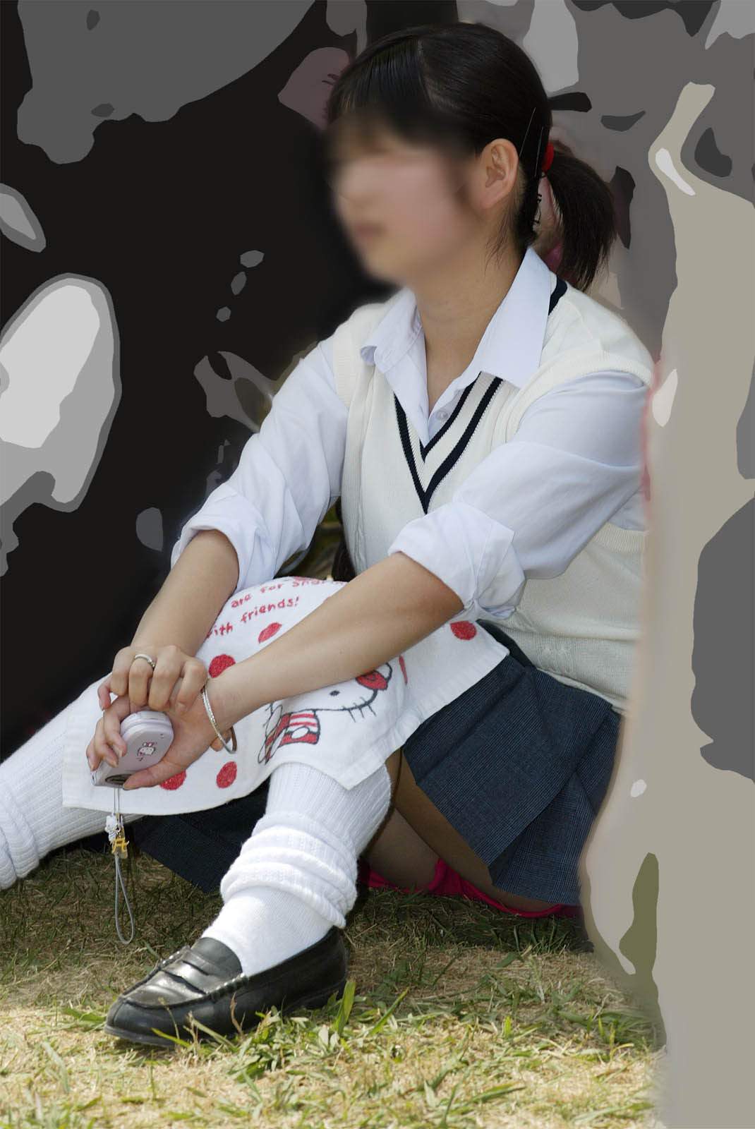 ぱんちら画像011