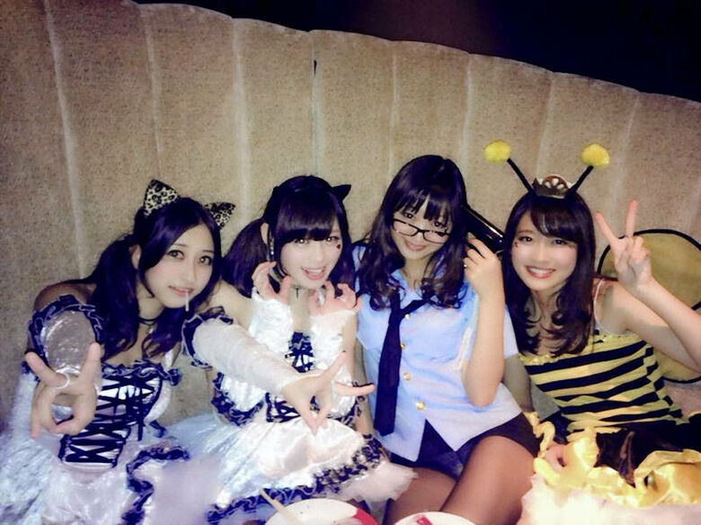 渋谷 パンチラ♡ハロウィン🎃パンツ画像だぜ!!コスプレ女子のぱんちらや下着が抜けちゃいます♬065枚目