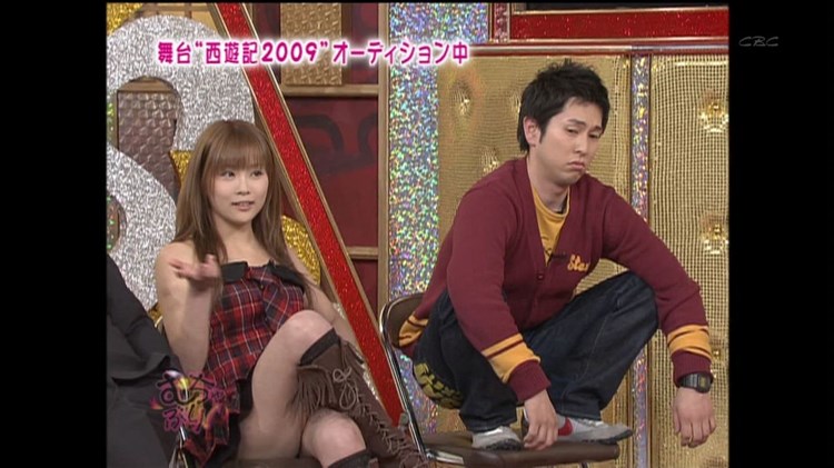 重盛さと美 パンチラがエロいぜ！めちゃイケで話題になったパンツを徹底解説しちゃいます♡008