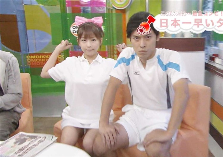 重盛さと美 パンチラがエロいぜ！めちゃイケで話題になったパンツを徹底解説しちゃいます♡010