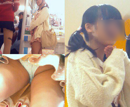 雑貨屋で商品見てる女性の逆さ撮りパンチラ盗撮エロ画像【厳選10枚】006枚目