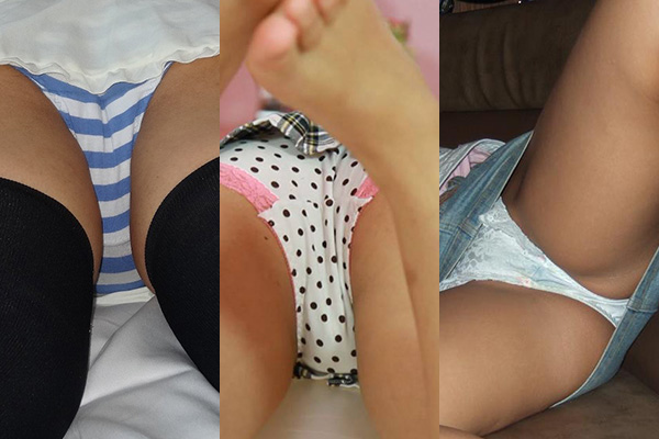 彼女 パンチラ画像001