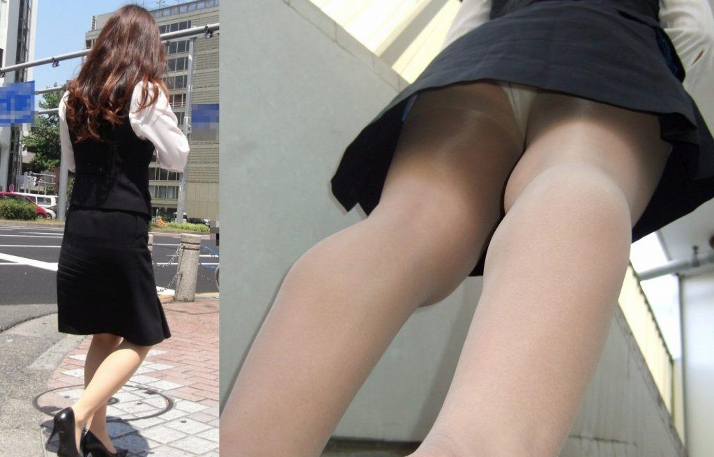 パンチラが抜ける逆さ撮り盗撮エロ動画像Vol.66_002枚目