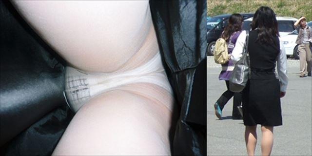 パンチラが抜ける逆さ撮り盗撮エロ動画像Vol.66_020枚目