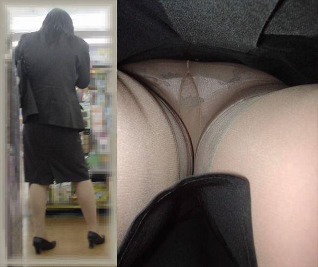 パンチラが抜ける逆さ撮り盗撮エロ動画像Vol.65_011枚目