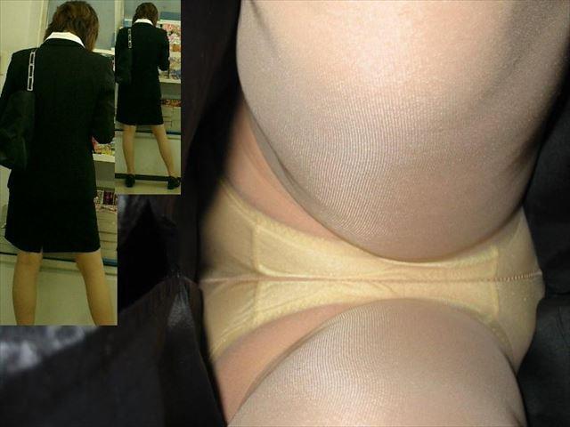 パンチラが抜ける逆さ撮り盗撮エロ動画像Vol.65_017枚目