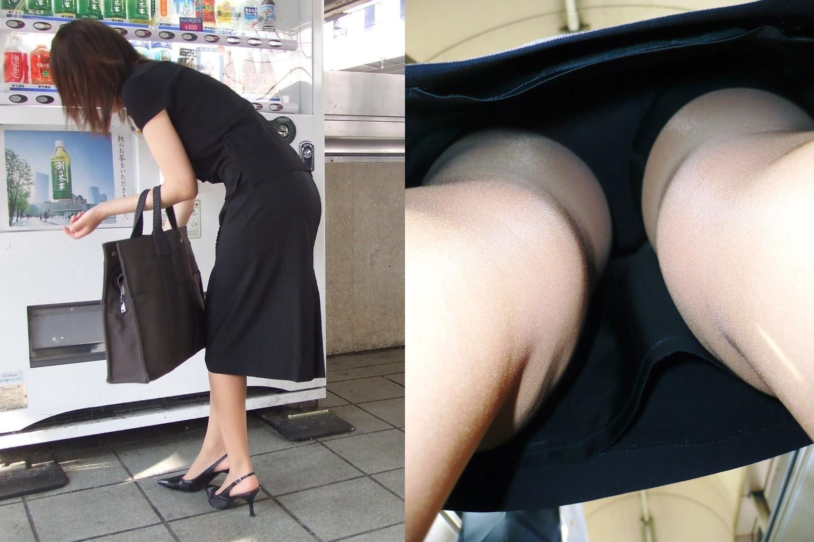 パンチラが抜ける逆さ撮り盗撮エロ動画像Vol.64_012枚目