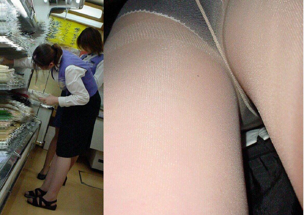 パンチラが抜ける逆さ撮り盗撮エロ動画像Vol.64_016枚目