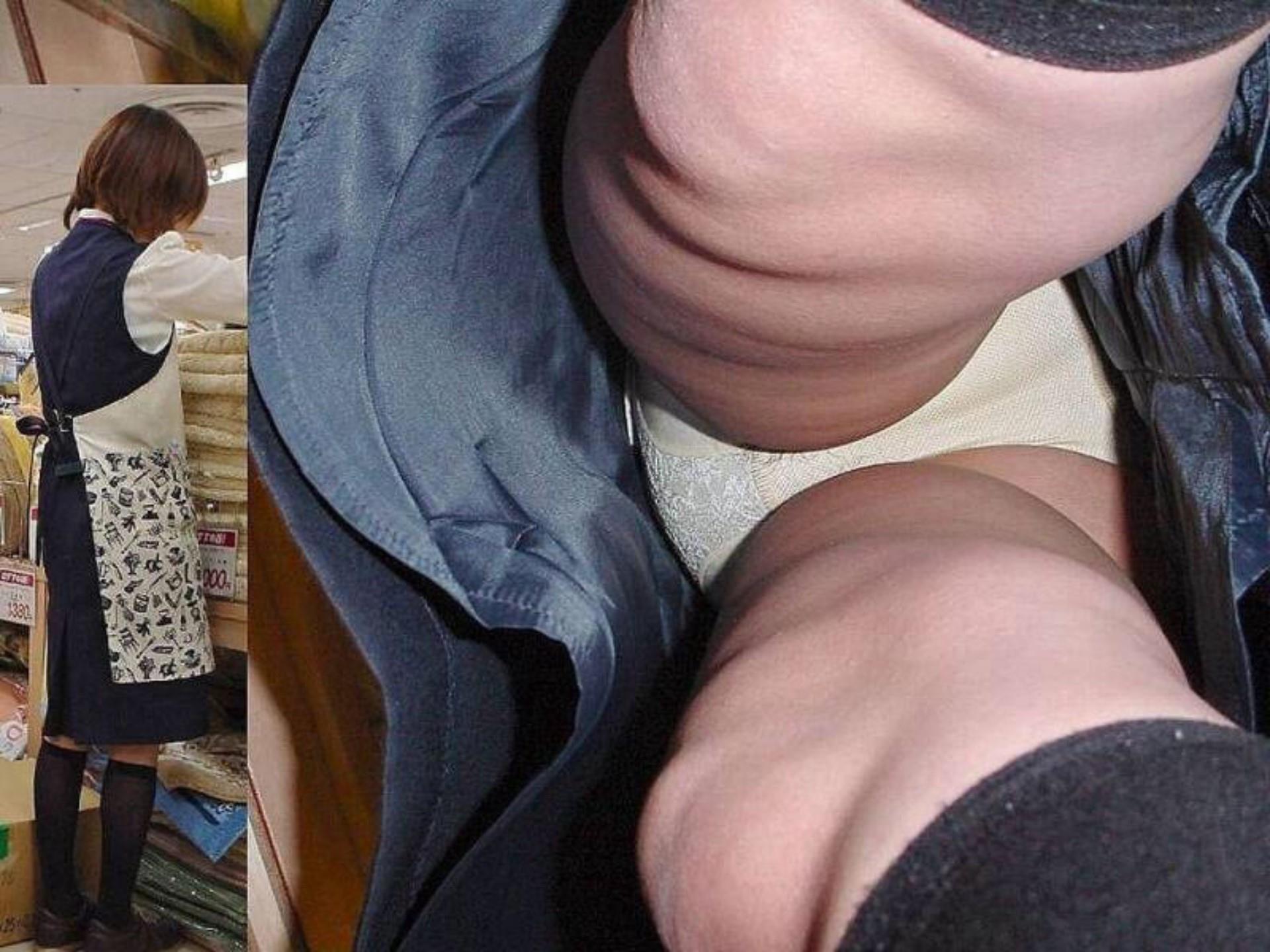 パンチラが抜ける逆さ撮り盗撮エロ動画像Vol.64_024枚目