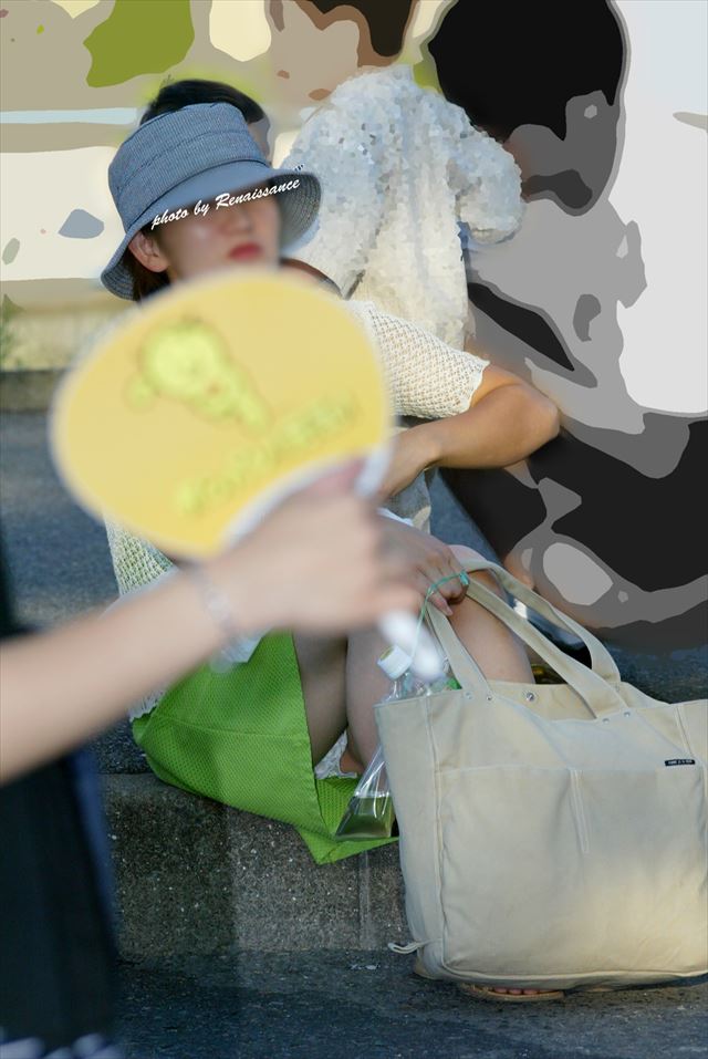 体育座り パンチラ！太ももの裏が丸見えすぎてクッソ抜けるわ(*゜∀゜)=3022