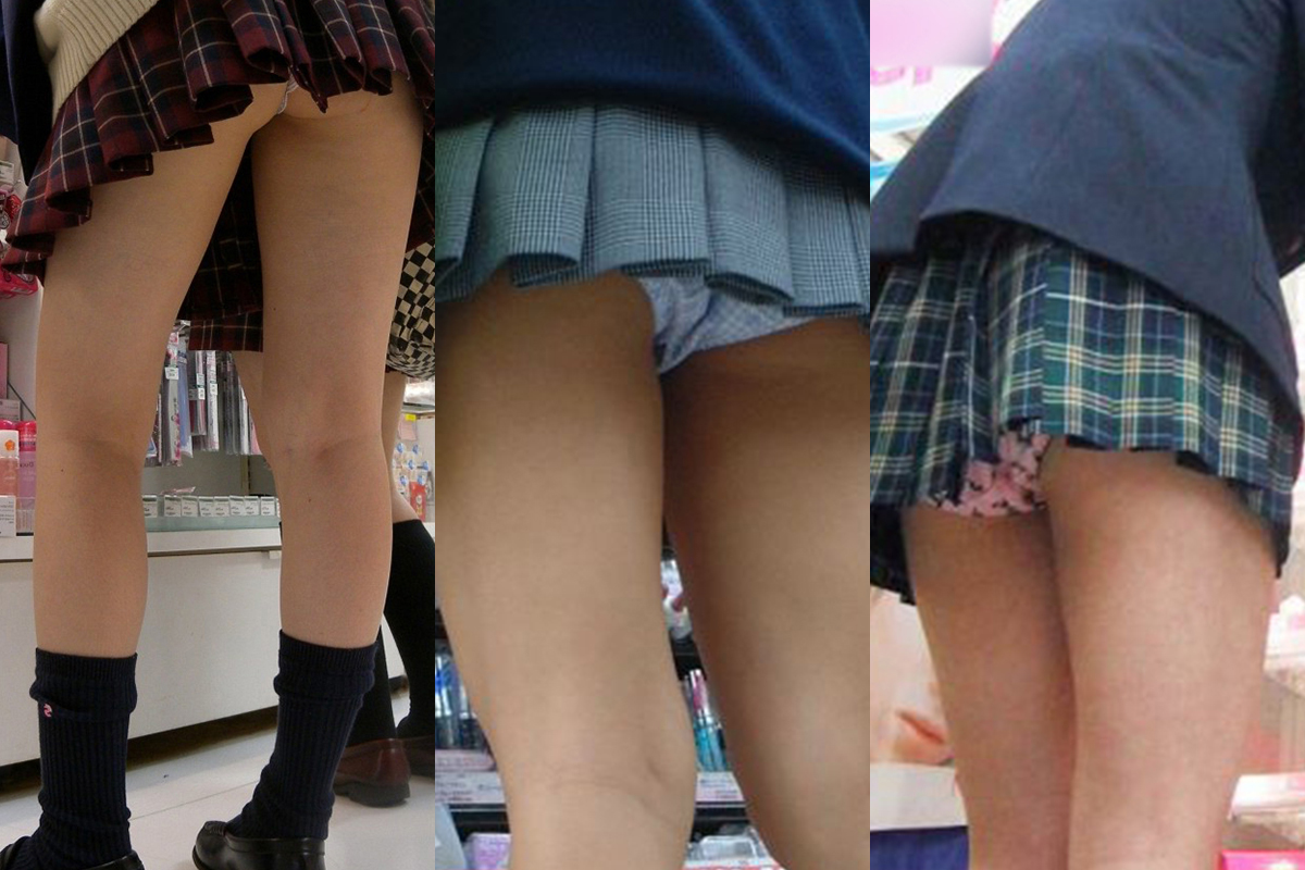 逆さ撮りドラッグストアパンチラ画像を集めたぜ！可愛い女の子やJKが多くて興奮しちゃうよ♡022枚目